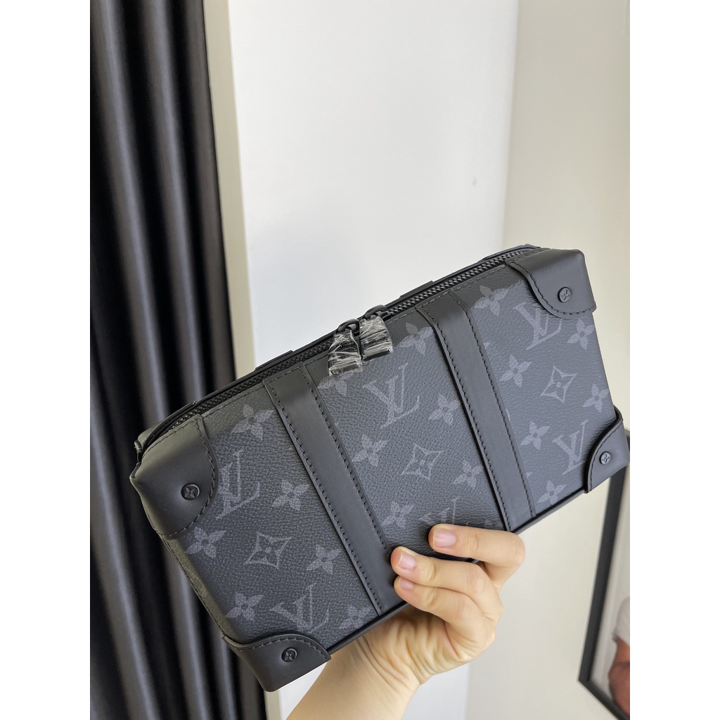 LV TRUNK - Túi LV Soft Trunk Wallet Monogram Eclipse Canvas