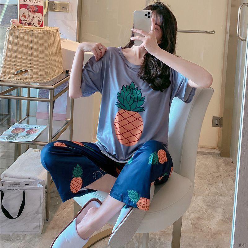 Set Đồ Ngủ Ngắn Dễ Thương Cho Nữ