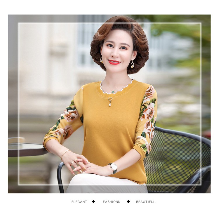 ÁO TRUNG NIÊN DÀI TAY CAO CẤP, len ngọc