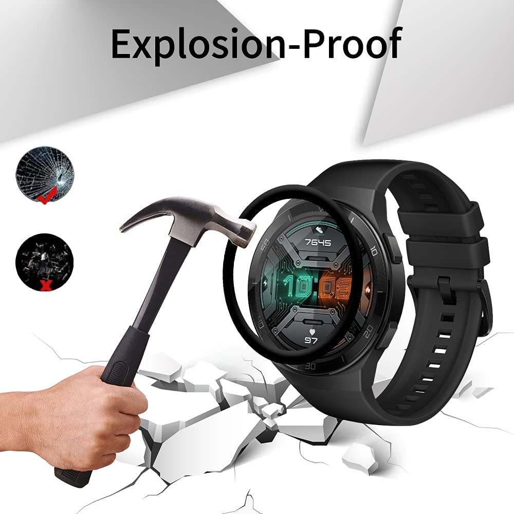 Miếng dán bảo vệ màn hình cong 3D cho đồng hồ thông minh Huawei Watch GT 2e