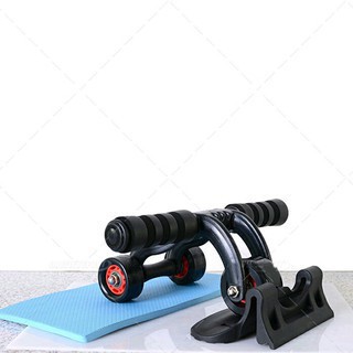 con lăn tập cơ bụng 4 bánh