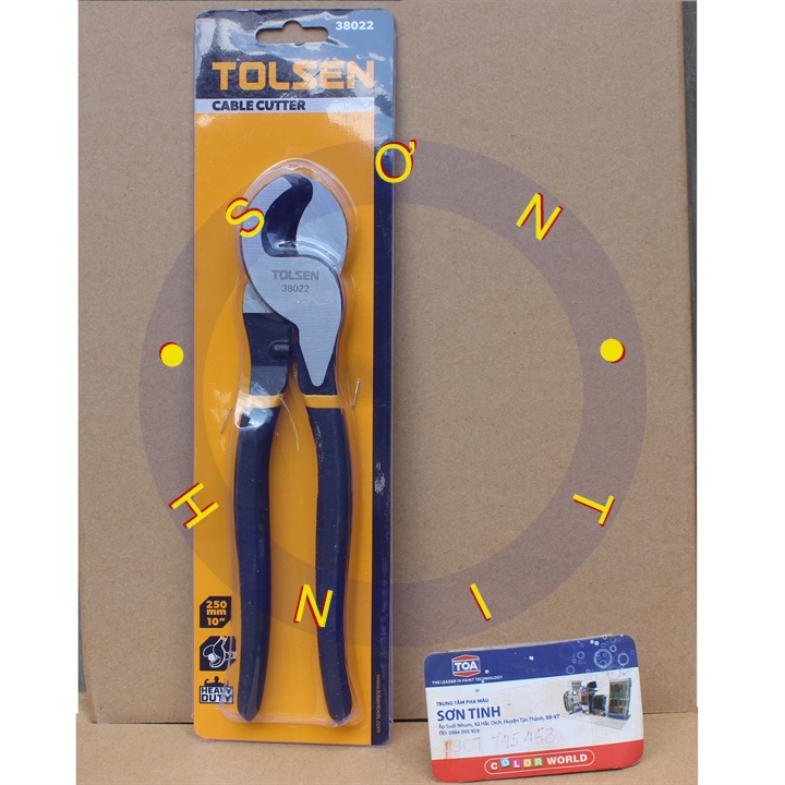 Kềm cắt cáp điện Cable cutter TOLSEN 6in 8in 10in tolsen 38020 38021 38022