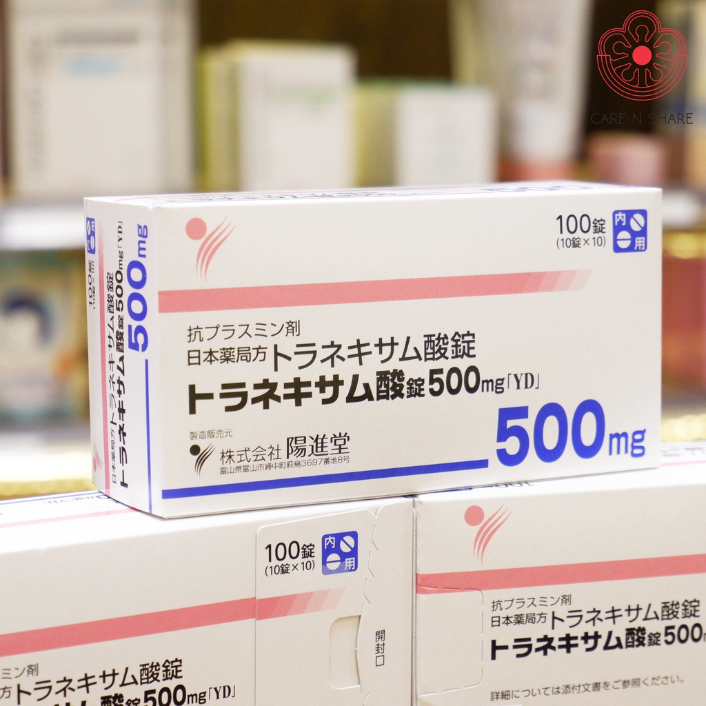 Viên Uống Trắng Da Transamin 500mg Nhật Bản Mờ Nám Tàn Nhang #TongKhoHANHJP