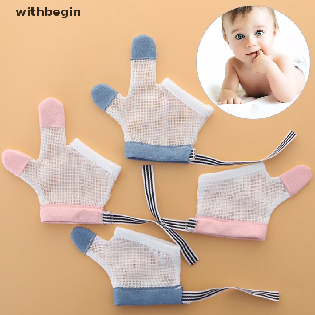 Đôi găng tay bảo vệ ngón tay chống cắn cho bé sơ sinh