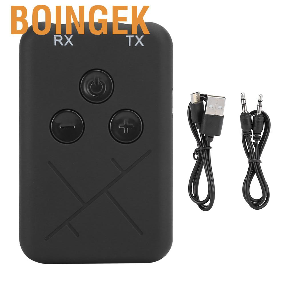 Bộ Thu Phát Bluetooth 4.2 Boingek Rx Tx 10 2 Trong 1 Cho Xe Ô Tô Cổng 3.5mm