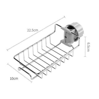 Kệ inox đa năng treo bồn rửa chén