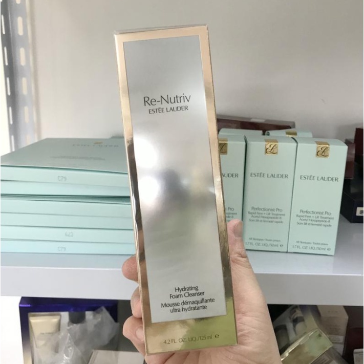 Sữa rửa mặt Estee Lauder bạch kim chống bức xạ có axit amin dưỡng ẩm phiên bản mới 125ml