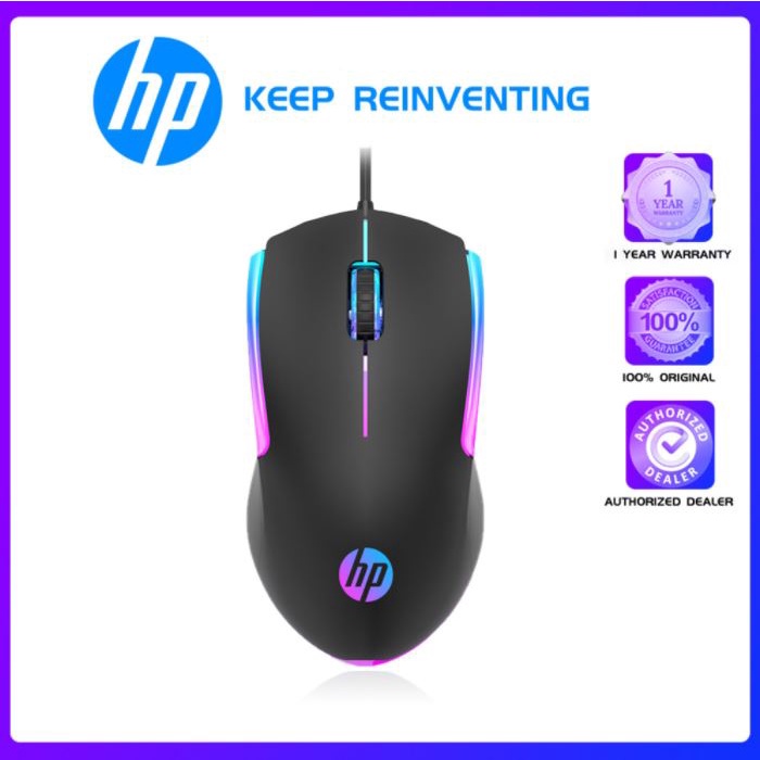 Chuột HP M160 Gaming RGB (Đen)