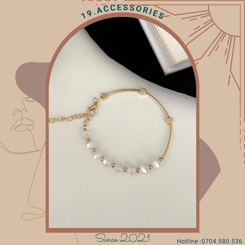 Vòng tay phối ngọc xinh xắn 19.Accessories