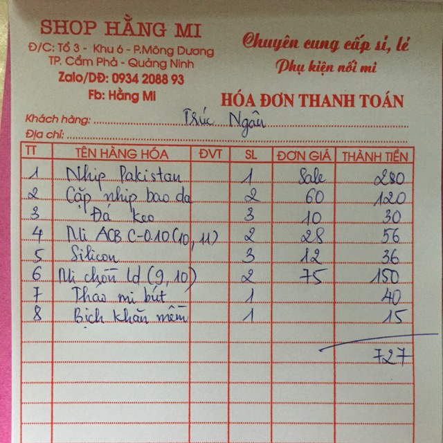 Combo phụ kiện nối mi