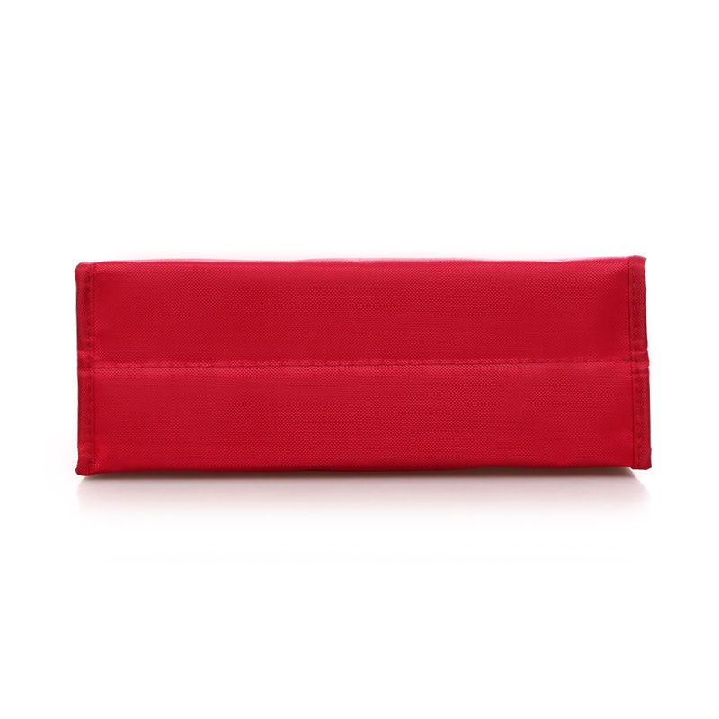 Túi xách đựng tài liệu nhiều ngăn cỡ lớn chống thấm nước có khóa kéo đơn giản cho nam