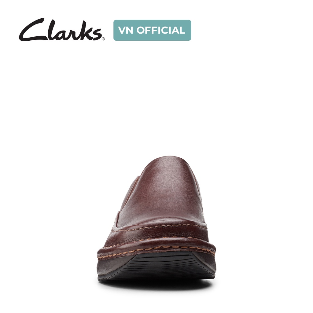 Giày sục nam CLARKS Un Soul Step màu Mahogany
