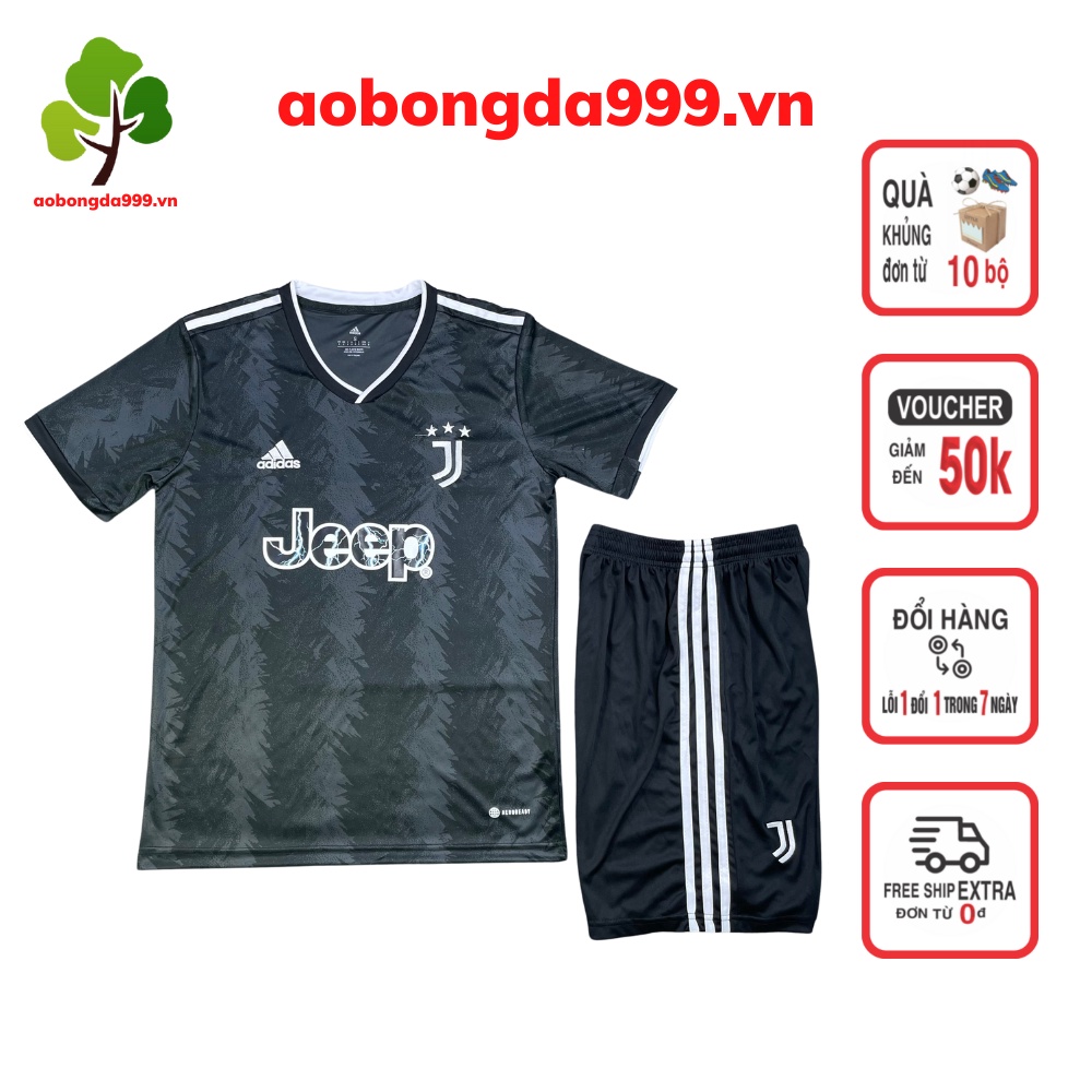 Quần áo đá bóng áo quần đá banh clb Juventus mùa 2022 - 2023 vải cao cấp - aobongda999.vn