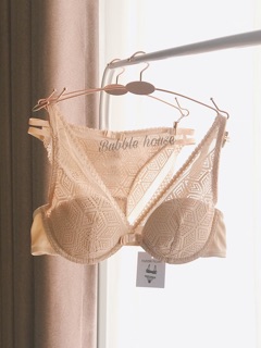 SL31 - Set bra ren có gọng, đệm mỏng