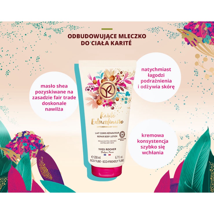 Kem dưỡng thể Yves Rocher bộ sưu tập giới hạn Karité Extraordinaire - Collection de Noël