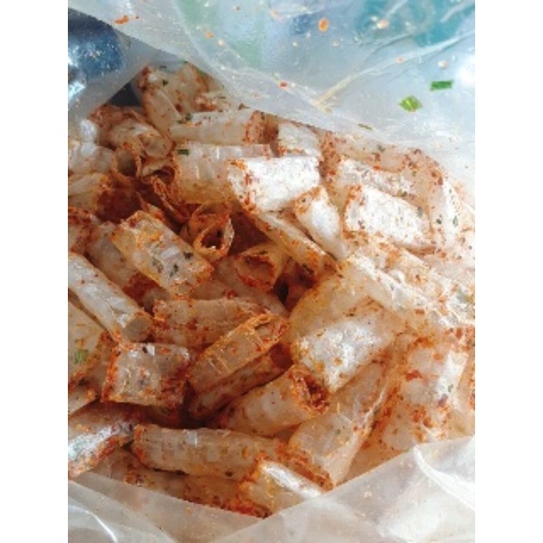 500g bánh tráng ống muối , ruốc, sate
