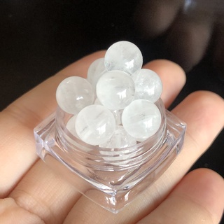 Hạt đá TA Trắng - làm vòng handmade, kết thành vòng tay