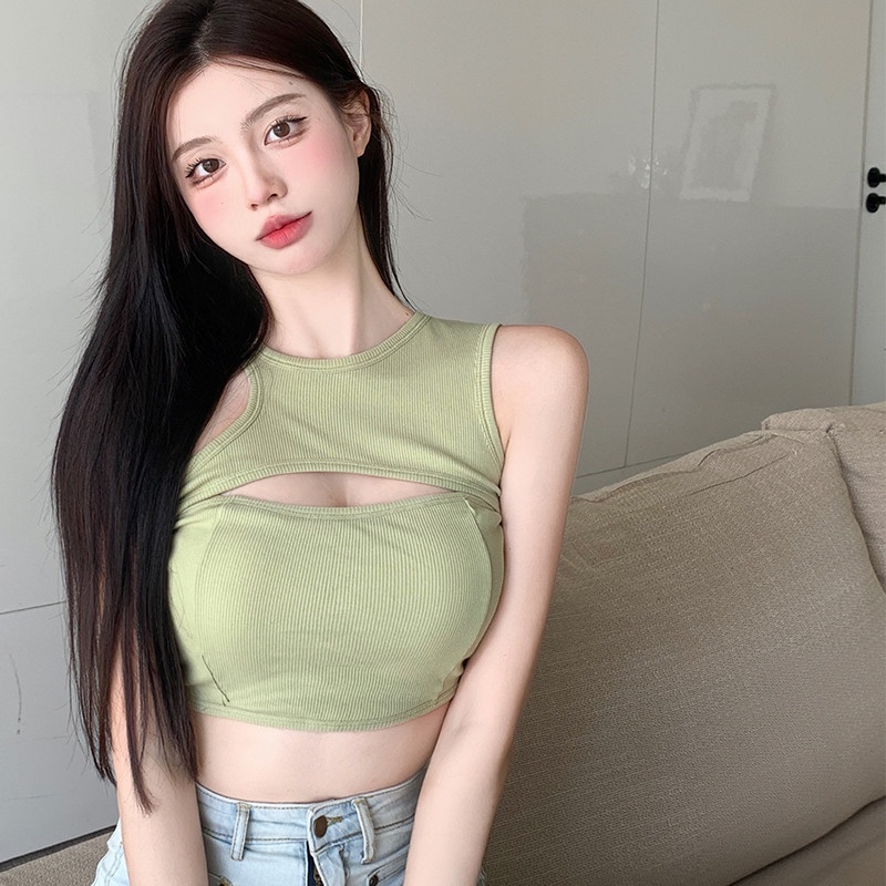 Áo Sát Nách Màu Sắc Thời Trang Quyến Rũ Cho Nữ