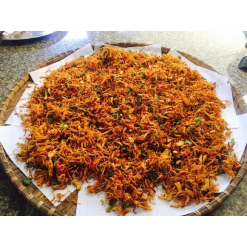 1kg Khô gà lá chanh chuẩn DAS dành cho người ăn kiêng!