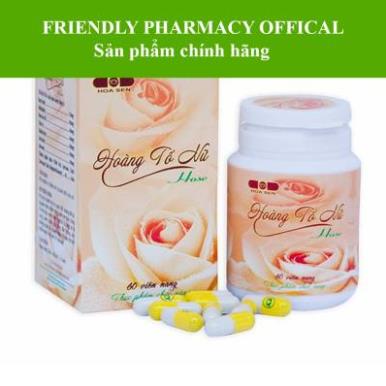 Viên uống Hoàng Tố Nữ - Hỗ trợ điều trị viêm phụ khoa (hộp 60 viên)