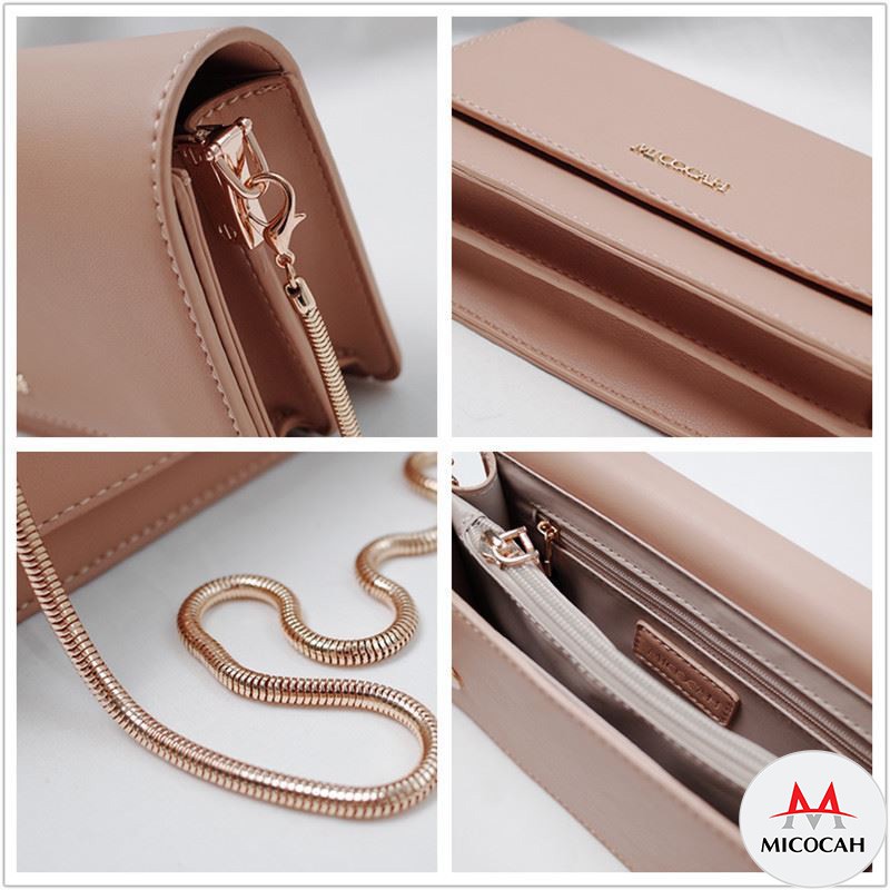 Túi Xách Nữ Đeo Chéo MICOCAH Kiểu Dáng Công Sở Thời Trang Phối Dây Xích Nhỏ Siêu Xinh MC01 - Micocah Mall | BigBuy360 - bigbuy360.vn
