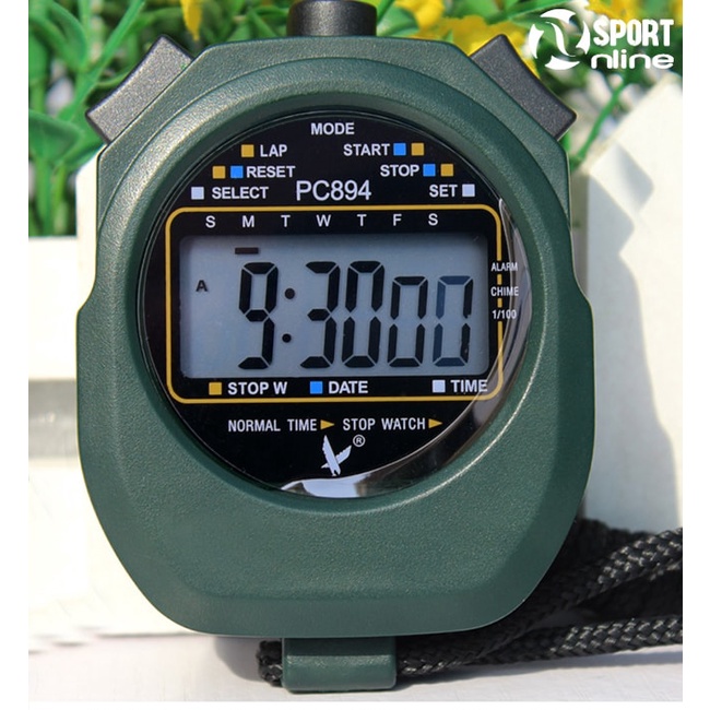 Đồng Hồ Bấm Giây PC-894 Có Giây Đeo Cổ || Bộ Nhớ 1 LAP- Đồng Hồ Bấm Giờ Thể Thao Giá Rẻ