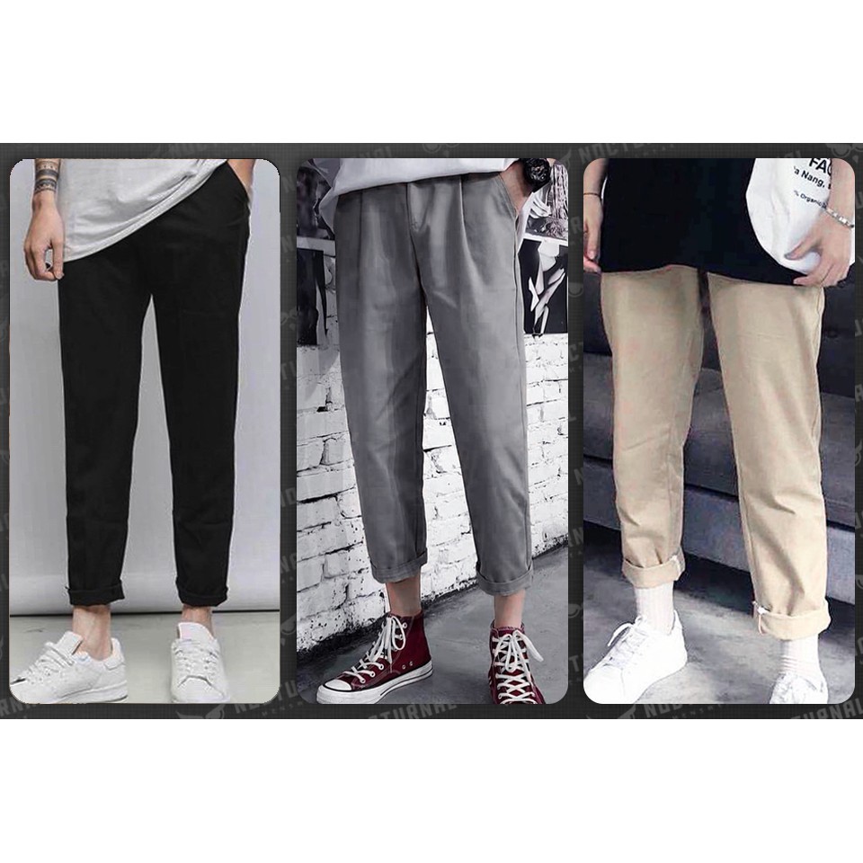 Quần Baggy Kaki Big Size ( Dưới 90kg ) | Shopee Việt Nam