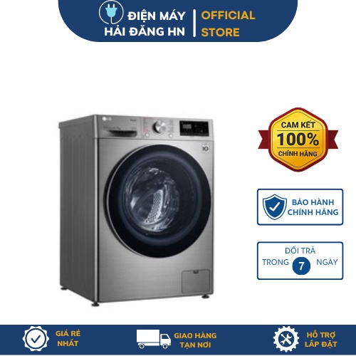 Máy giặt sấy LG FV1409G4V Inverter 9 kg Điện Máy Hải Đăng HN