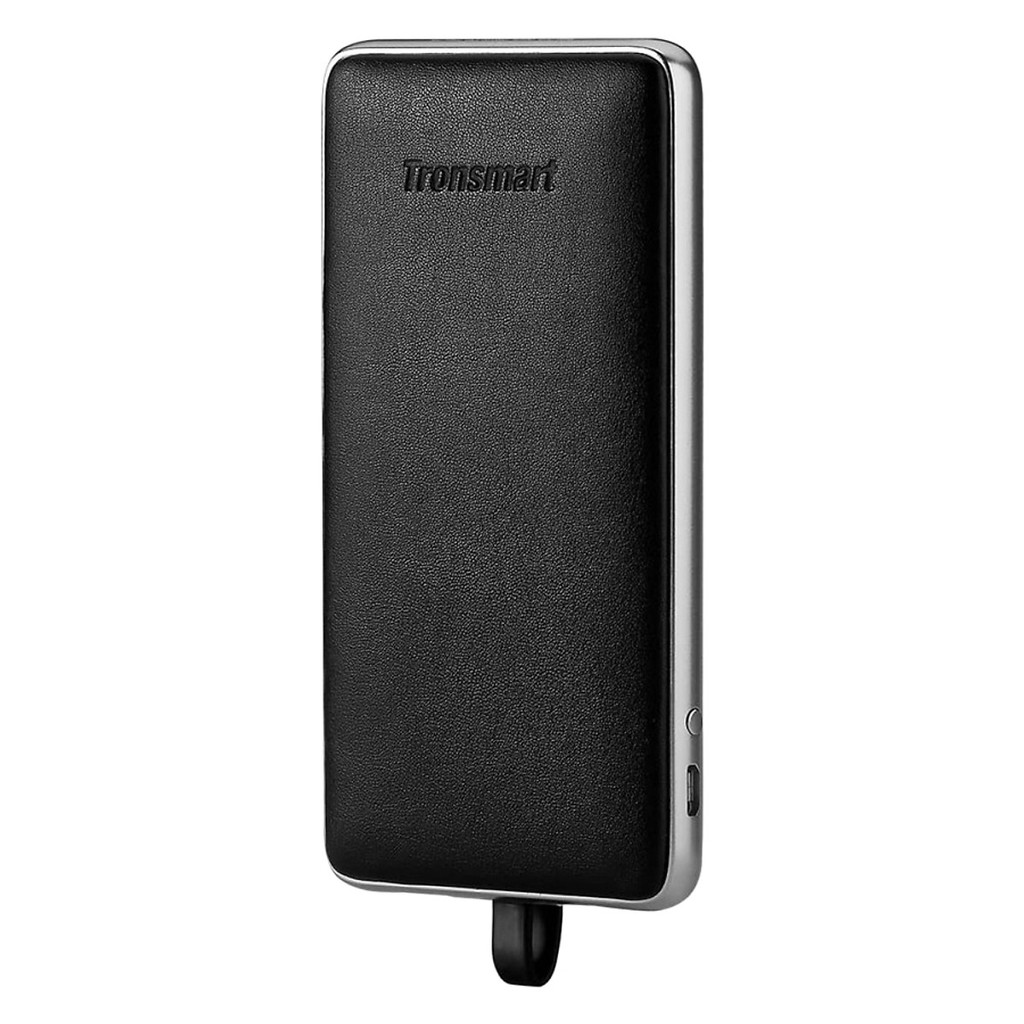 Pin Sạc Dự Phòng Tronsmart Prime PB10L 10000mAh Tích Hợp Cáp Sạc Lightning - Hàng Chính Hãng