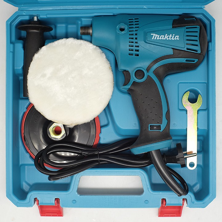 MÁY ĐÁNH BÓNG Ô TÔ MAKITA GV6010 6 cấp độ, Máy chà nhám đánh bóng ô tô, xe máy mini