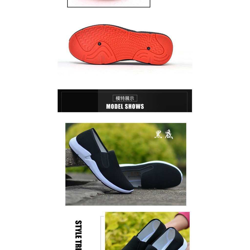 Giày Lười Vải cho Nam Đen Đế Cao T05 | BigBuy360 - bigbuy360.vn