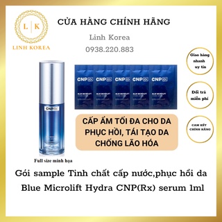 Gói tinh chất cấp nước CNP Blue Microlift Hydra Serum CYTO COMPLEX 1ml
