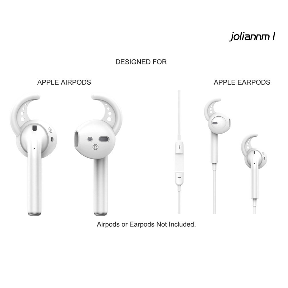 1 Cặp Nút Tai Nghe Bằng Silicone Chống Mất Cho AirPods 1 2