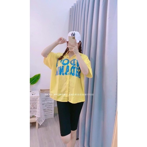 Áo sơ mi chữ Indo unisex