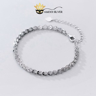 Lắc tay bạc s925 đuôi phụng - amooi silver at32