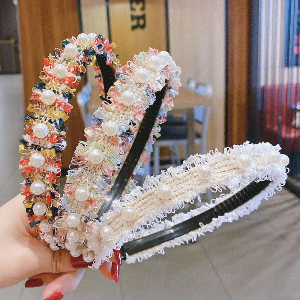 NICKOLAS Băng Đô Vải Hoa Thời Trang Hàn Quốc