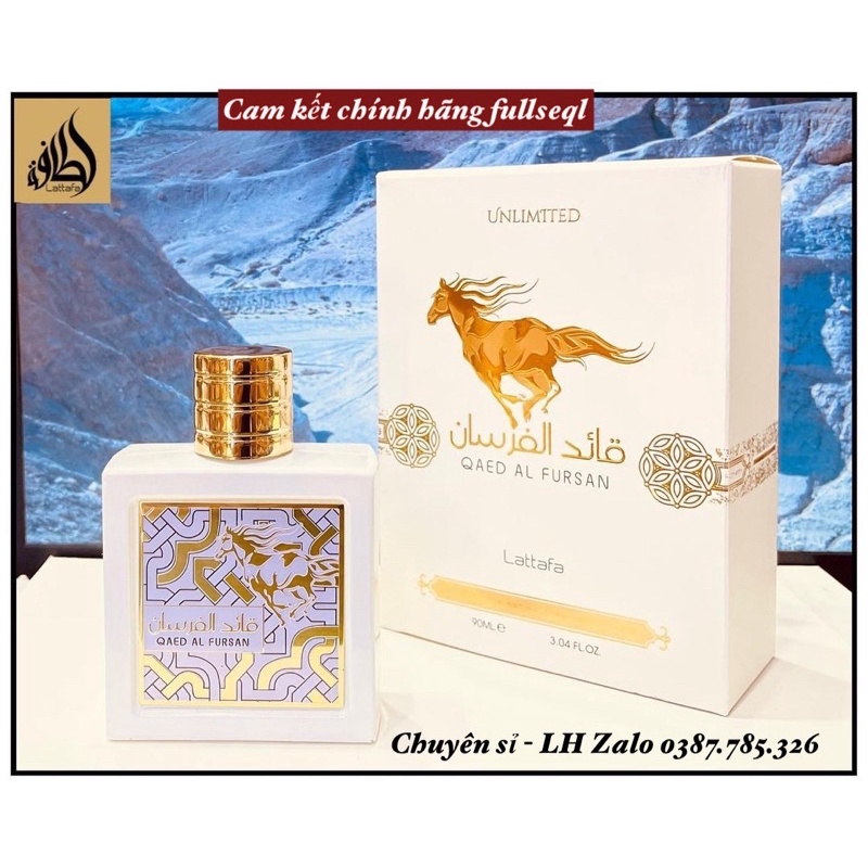 Nước hoa Qaed al fursan unilitted 90ml
