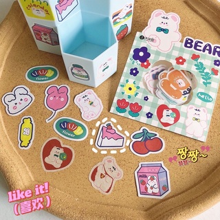 Set 30 hình dán sticker hoạt hình đáng yêu 🔆
