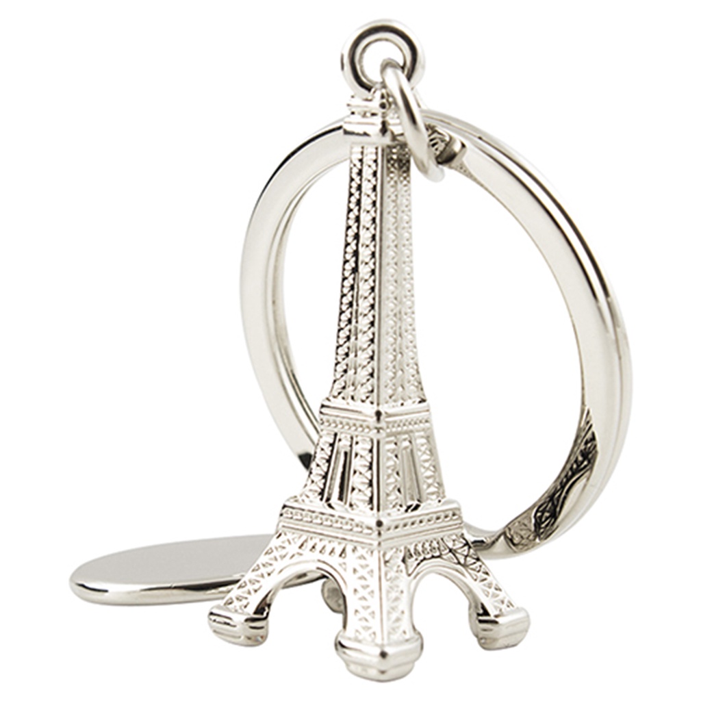 Móc gắn chìa khóa hình tháp Eiffel sáng tạo dễ thương