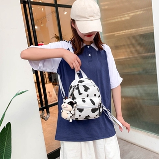 [Hàng Loại 1] [XẢ KHO_FREESHIP]Balo Mini Hoạ Tiết Bò Sữa