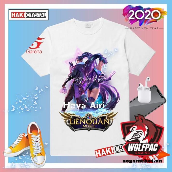 Áo Thun Liên Quân Mobile - Hayate & Airi, Couple Valentine 2020
