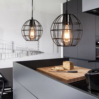 ĐÈN THẢ LỒNG SẮT