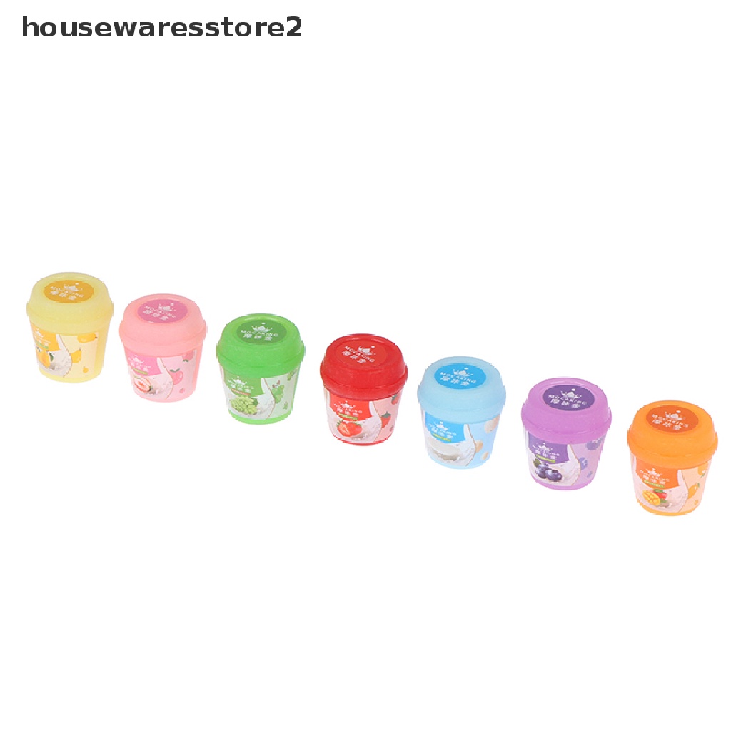 Set 5 Hộp Sữa Chua 2 1 / 12 Dùng Để Trang Trí Nhà Búp Bê