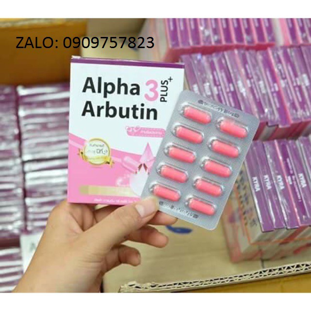 VIÊN KÍCH TRẮNG ALPHA ARBUTIN HÀNG LOẠI 1 CHÍNH HÃNG