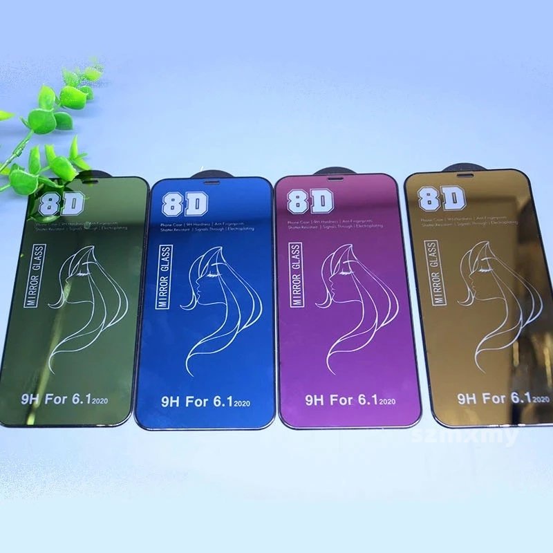 Kính Cường Lực 8D Bảo Vệ Màn Hình Điện Thoại Iphone 14 13 12 11 Pro XS Max X XR 7 8 Plus