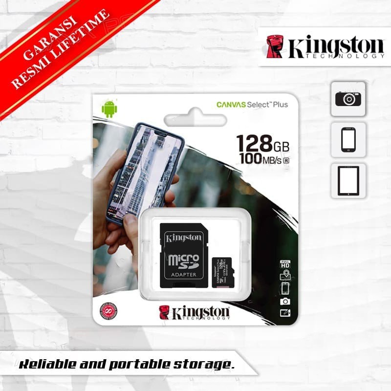 Thẻ Nhớ Sd Vải Canvas Kingston 128gb | BigBuy360 - bigbuy360.vn