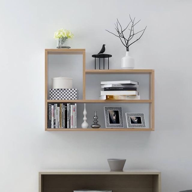 Giá sách Treo tường Hình Chữ L