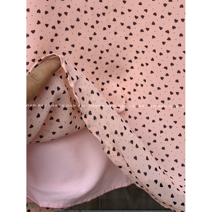 [SIZE 40-80KG] Đầm bầu công sở voan 2 lớp mềm mát mùa hè vải không nhăn có túi bên sườn có size fom A