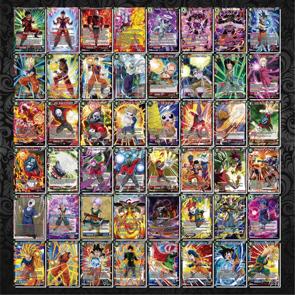 [Độc Quyền Phản Quang 7 Màu] Thẻ bài Dragon Ball Super Card Game - 7 Viên Ngọc Rồng - Phần 4 - Khổ 6.3 x 9 cm