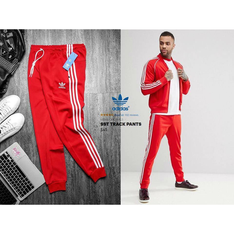 ADIDAS ORIGINALS SUPERSTAR CUFFED TRACK PANTS